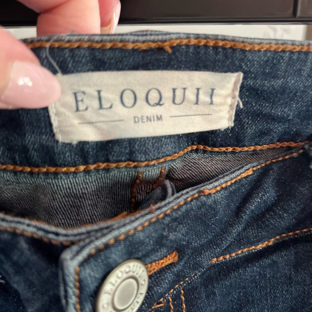 Eloquii Dark Wash Denim Jeans